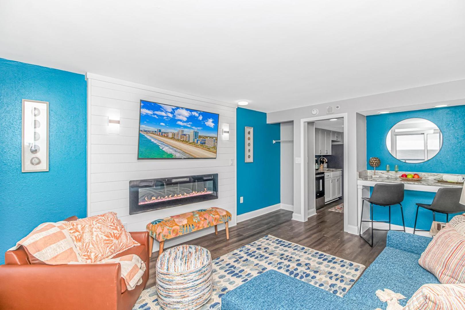 Completely Renovated Oceanfront Condo - King Suite With Led Fireplace! Boardwalk 1034 マートルビーチ エクステリア 写真